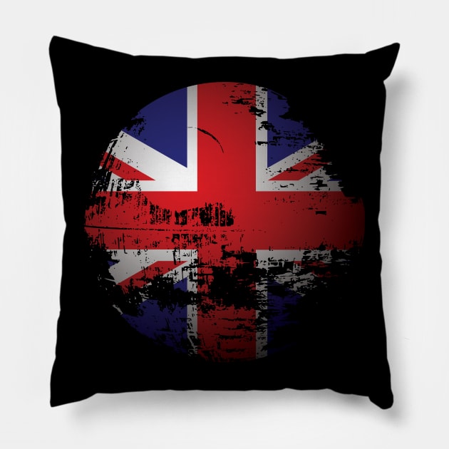 UK under construction chest Pillow by Ricogfx