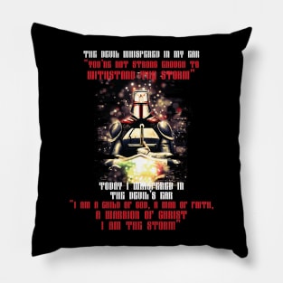 Child Warrior ' Christ's Warrior Christian Pillow