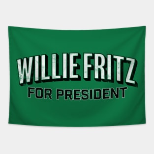 Willie Fritz For President! Go Green Wave! Tapestry