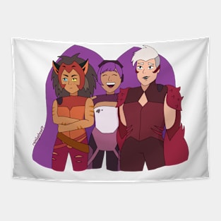 Villain Gals Tapestry