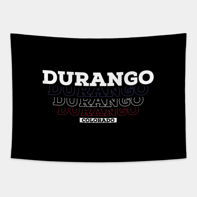 Durango Colorado USA Colors Tapestry by Zen Cosmos Official