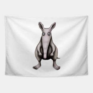 Cute Aardvark Drawing Tapestry