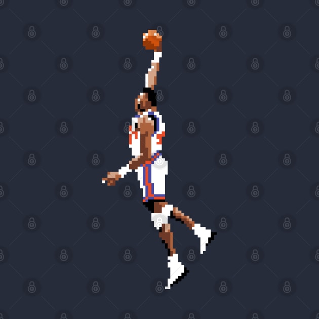 Patrick Ewing Pixel Dunk by qiangdade