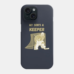 parent of hockey goalie Phone Case