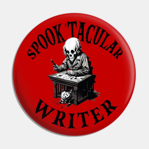 Spooktacular writer Pin by Fun Planet