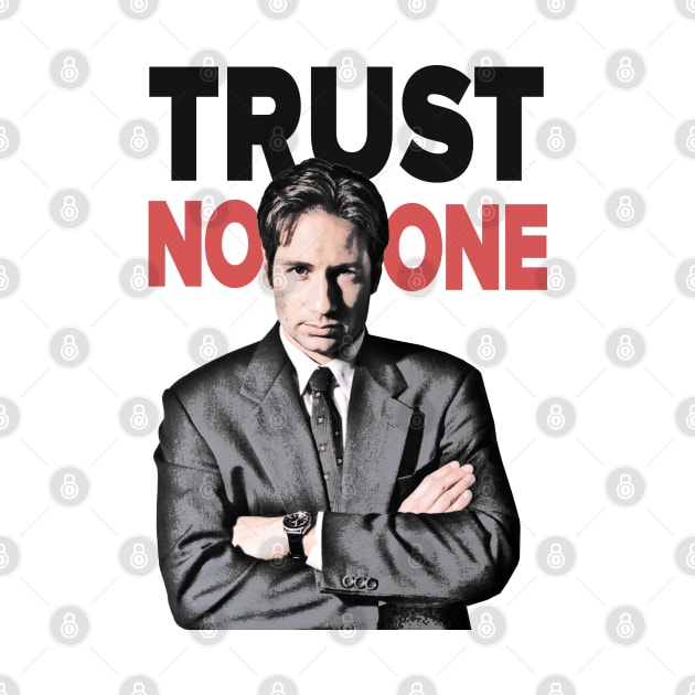 The X-Files - Fox Mulder Trust No One by AllThingsNerdy