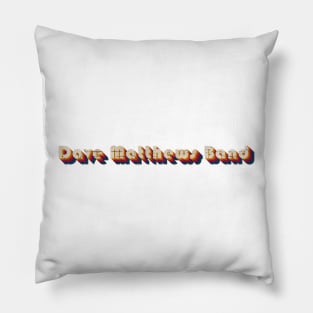 retro vintage Dave Matthews Band Pillow