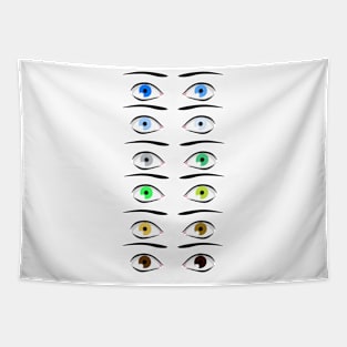 Colors of the Eyes Tapestry