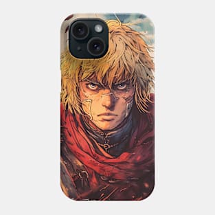 Saga of the Norse: Viking Exploration, Epic Tales, and Anime-Manga Heritage in Vinland Saga Art Phone Case