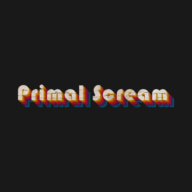 retro vintage Primal Scream by TulenTelan