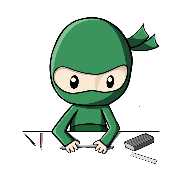 Sculpting Ninja by CraftyNinja