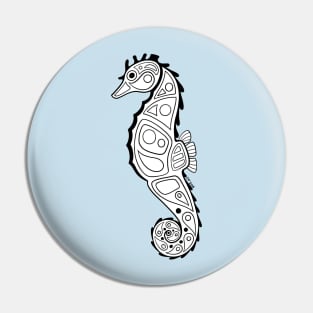 Native Inspired Seahorse Pin