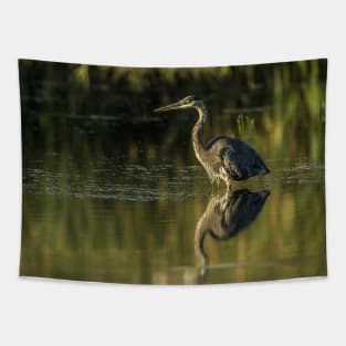 Blue Heron Tapestry