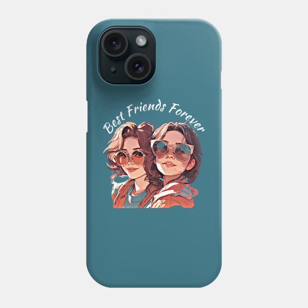 Best Friends Forever Phone Case by ArtbySidra