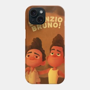 Silenzio Bruno! (Luca and Alberto) - Luca Movie Phone Case