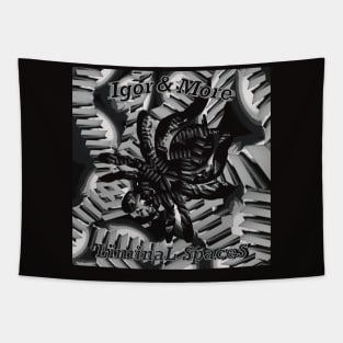 Igor & More Tarantula Liminal Spaces Grey Tapestry