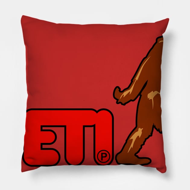 Yeti Clothes Pillow by MBK