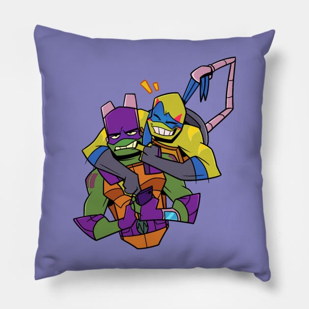 Disaster Twins Pillow by anitasafonova