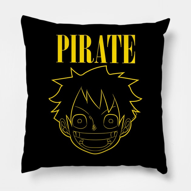 pirate Pillow by sambukino