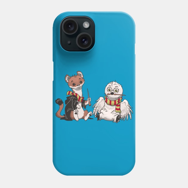 The Owl and the Weasel Phone Case by Dooomcat