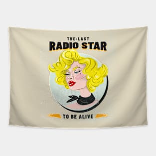 Radio Star / Pin Up Girl Tapestry