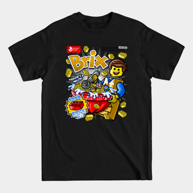 Discover Brix Cereal - Lego Movie - T-Shirt