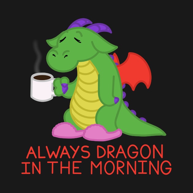 Dragon in the Morning by MeganCartoonist