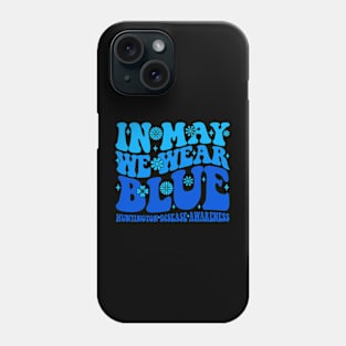 Huntington's Disease Awareness Groovy Phone Case