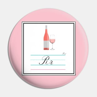 Rose' Season Queer Alphabet Cards Pin