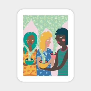 Three of Cups Magnet