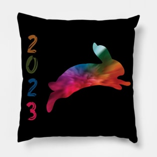 The Year Of The Rabbit Chinese Zodiac Lunar New Year Pillow