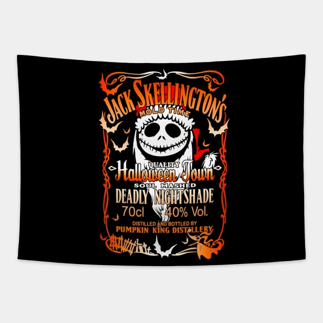 Skellington's christmas edition Tapestry by outlawalien