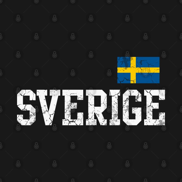 Sverige Flag Sweden Swedish Family Heritage by E