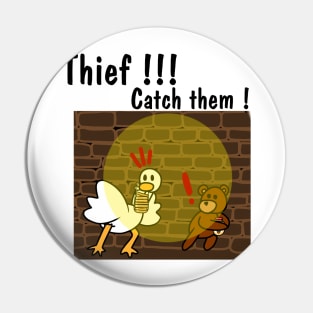 cute thief Pin