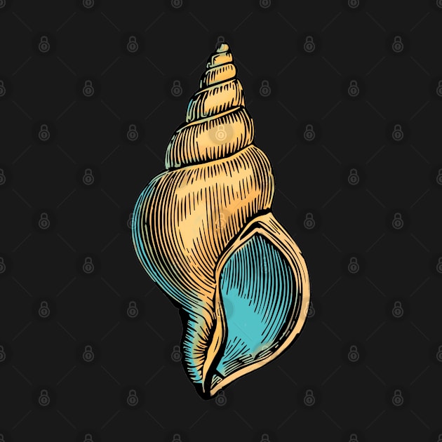 Golden Seashell by CaosTranscrito