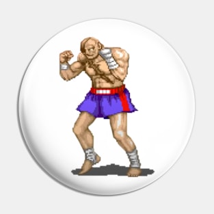 Street Fighter - Sagat Pin