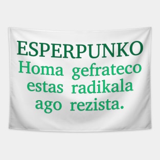 Esperpunko Tapestry