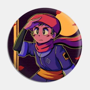 Retro Vaporwave 80s anime aesthetic Pin