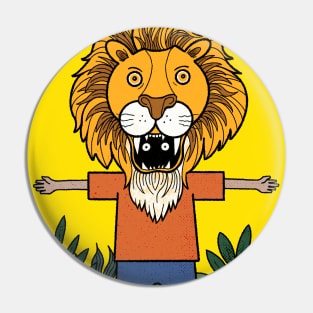 Lion Boy Roar! Pin