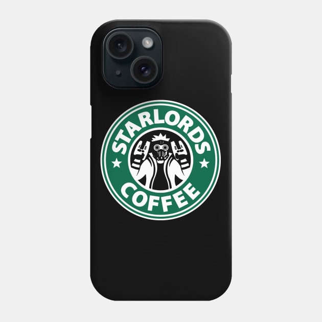 Starlord's Coffee Phone Case by Walmazan