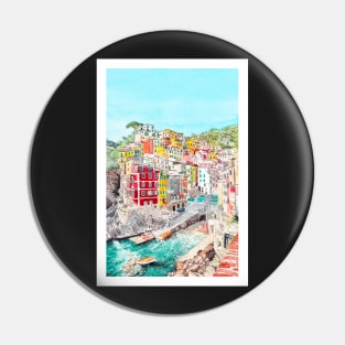 Cinque Terre, Italy Pin