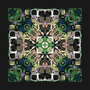 Green Kaleidoscope T-Shirt