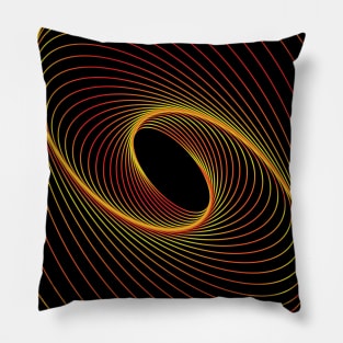 Abstract Geometric Design - Abstract tornado Pillow