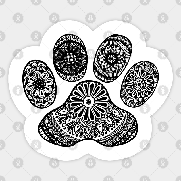 Free Free Paw Print Mandala Svg Free 31 SVG PNG EPS DXF File