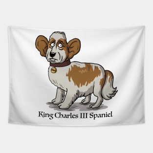 King Charles III Spaniel Tapestry