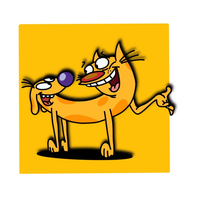 90’s Cartoon Cat & Dog by 09GLawrence