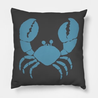 blue crab Pillow