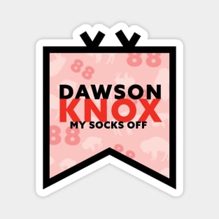 Knox My Socks Black Magnet