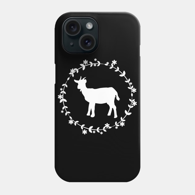 Cute Goat Phone Case by LunaMay