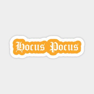 Hocus Pocus Gothic Text Magnet